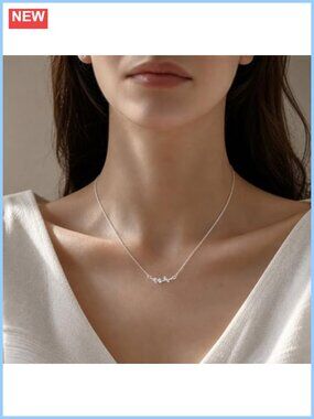 925 Sterling Silver Ginkgo Leaf Pendant Necklace Elegant Fashion Jewelry